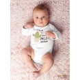 thumbnail image 2 of I'm A Succa For My Uncle Baby Bodysuit, Newborn Outfit, Baby Clothes, Gift&nbsp;for&nbsp;Children 6-9m White, 2 of 2