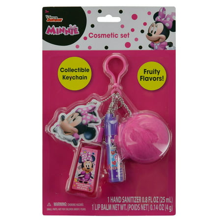 Disney Disney Junior Minnie Mouse Bowtique Cosmetic Fluffy Keychain Collectible Fashion