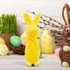 thumbnail image 4 of Estatua de Conejo de Pascua con Lazo, Brillante, para Escritorio, de Espuma Flocada, para Decoración de Interiores, 23 Cm (9 Pulgadas), 4 of 5