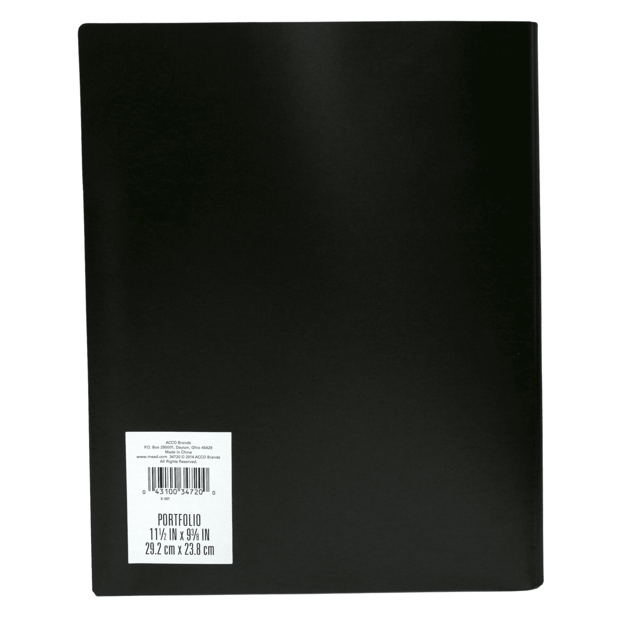 Acco Color Talk Pocket & Prong Plastic Folder: 9 in. x 11 in. (Color May Vary) 1 folder [12-pack]