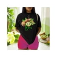 thumbnail image 1 of Playera Blusa De KIWI – Estilo Tropical que Te Llena de Vida Ropa Para Mujer Color Negro Talla Grande Marca Emil SaEs, 1 of 4