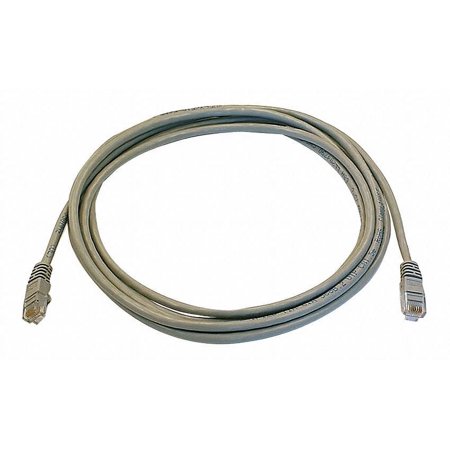 UPC: 0844660033868 | Monoprice Patch Cord Cat 5e Booted Gray 10 ft. 3386