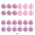thumbnail image 2 of Transemion 24pieces Effective Decoration Balls Easy To Christmas Essentials Durable pink 1Set, 2 of 6