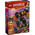 thumbnail image 3 of LEGO NINJAGO Cole’s Elemental Earth Mech Mini Ninja Toy, Customizable Action Figure Adventure Toy with Cole and Wolf Warrior Minifigures, Ninja Gift for Boys, Girls and Kids Ages 7 and Up, 71806, 3 of 9