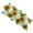 Golden and White, variant on Arch Flower Decorations Silk Flower Arrangements Table Centerpieces Bouquet for Wedding Ceremony Reception Party Decoration Dark and White