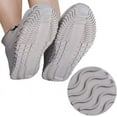 thumbnail image 4 of LAICAIW Couvre-Chaussures Imperméables, Housse de Chaussure en Silicone Réutilisable Antidérapante Durable avec Fermeture Éclair Élastique Protection contre la Pluie pour Hommes Femmes (m (Femmes 5.5-7, Hommes 5-6), Gris), 4 of 6