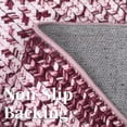 thumbnail image 6 of Area Rug 4x6 Entryway Rugs Washable Rug Modern Braided Print Rugs for Living Room Aesthetic Bedroom Carpet Non-Slip Non-Shedding Floor Mat Low Pile Farmhouse Home Office Foldable Thin Mat Pink, 6 of 7