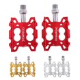 thumbnail image 4 of Pedales Pedales de bicicleta Pedales de bicicleta de montaña Pedales de Accesorios para bicicletas rojo Cola Pedales de bicicleta, 4 of 8