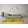 thumbnail image 3 of Ahgly Company Machine Washable Indoor Rectangle Persian Yellow Traditional Area Rugs, 2' x 4', 3 of 4