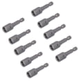 thumbnail image 2 of Garosa 10Pcs Magnetic Sockets Alloy Hex 8mm Nut Drivers Drill Wire Adapters Screwdriver Tools,Screwdriver Bit Set,Screwdriver Set, 2 of 8