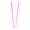 Pink, variant on 2 Hair Sticks Solid Straight Chopsticks