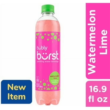 2X - Bubly Burst Watermelon Lime Sparkling Water Bottle