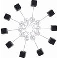 thumbnail image 3 of 10pcs Music Shape Table Number Holder Name Place Card Holder Memo Clip Holder Standr Pictures Card Paper Menu Clip, 3 of 12
