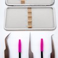 thumbnail image 4 of UPOUART Étui Portable Doré pour Pince à Épiler pour Extensions de Cils avec Structure à la Mode, 4 of 6