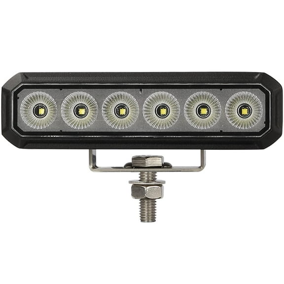 Maxxima MWL-47 2,100 Lumens Low Profile LED Work Light 12/24VDC Compact High Power Heavy Duty Work Light for Trucks CA2