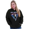 thumbnail image 4 of Michael Jackson 80s Iconic Pop Pose Hoodie Sweatshirt Women Men Brisco Brands S, 4 of 6