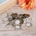 thumbnail image 3 of Custom Jewelry 48pcs Key Rings Pendant Base,Pendant Tray, Jewelry DIY Tool, For Jewelry-makers Girls, 3 of 8