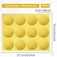 thumbnail image 2 of 408pcs 2 Inch Handmade with Love Gold Embossed Envelope Seals Stickers Heart Round Gold Foil Stickers Self Adhesive Stickers Medal Decoration Label for Valentine's Day Gift Packaging DIY, 2 of 9