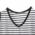 thumbnail image 5 of Fsgntruao Plus Size Pajama Set for Women Striped Sleeveless Tank Tops with Wide-Leg Shorts Casual Nightwear Sleepwear, 5 of 5