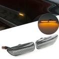 thumbnail image 4 of NS LED Front Fender Side Marker Lights for Volvo S60 S80 MK1 V70 MK2 XC70 XC90 Clear Lens, Amber Light, 4 of 5