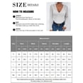 thumbnail image 5 of Am Direct Womens Tops Summer Loose Tunic Short Sleeve Shirts Crew Neck Top Pleated Dressy Casual Blouses, 5 of 5