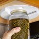 thumbnail image 5 of Abridor de frascos para manos débiles - Debajo del gabinete, fácil agarre, abridor de frascos y botellas con una sola mano - Retire la tapa hermética del frasco para personas mayores con artritis - Aparatos de cocina esenciales para cuidados de asistencia en el hogar - Blanco brillar Electrónica, 5 of 5