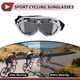 thumbnail image 3 of Gafas de montar para motocicleta plegables de PC PU esponja para motocross y ATV, lente tono plateado, marco blanco, 3 of 6