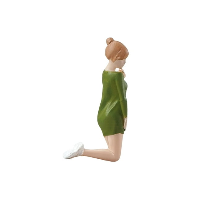 1/64 figuras de personas Sunnimix modelo en miniatura artesanías de bricolaje
