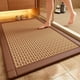 thumbnail image 1 of Alfombras de baño, alfombrilla de baño súper absorbente, base de goma seca, antideslizante, lavable, alfombrillas de baño, alfombrilla de ducha para delante de la bañera, cojín de baño de poliéster de, 1 of 6
