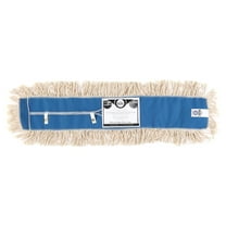 Nine Forty Industrial Strength Ultimate Cotton Floor Dust Mop Refill | Commercial Cleaner Mop Head Replacement (1 Pack, 24" Wide X 5")
