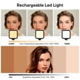 thumbnail image 2 of Kit de vlogs Kalofaye para iPhone y Android con trípode y luz LED, 2 of 7