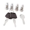 thumbnail image 2 of jinwen Roof Cargo Lock Car Roof Rack Cargo for Kayak Racks Bike Rack Ski Racks Type A, 2 of 9