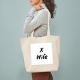 thumbnail image 3 of CafePress - X Wife Tote Bag - Unisex Canvas Tote Bag, Beige, 1-Piece, 3 of 7