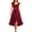 /c46Wine130, variant on Huowey Dresses Womens Halloween Fancy Cosplay Party Gown Irregular Ruffles Square Neck Short Sleeve Flowy Eye-Catching Halloween Dress,Black,XL