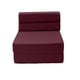 thumbnail image 2 of Sofá Cama Plegable - Individual - Vino MEMORY FOAM HOME SOFA CAMA COZY, 2 of 9