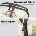 thumbnail image 4 of Surfing Oxford Fabric Waterproof Digital Bag Cable Organizer Travel Small Holder for Charger, Hard Drive - 5.9x9.44x3.14 in., 4 of 6