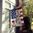 thumbnail image 2 of Carolines Treasures BB9674CHF Weimaraner Patriotic Flag Canvas House Size  Large multicolor, 2 of 4