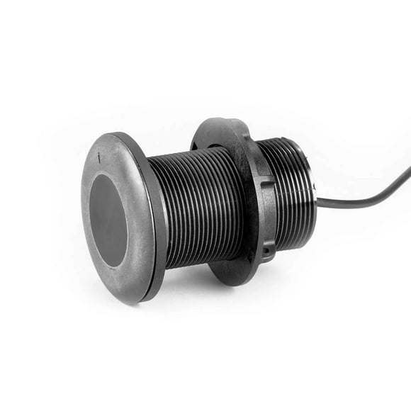 Humminbird Transducer 710181-1 XFM 9 20; Hull Mount; 7 Pin; 83/200 kHz Beam Frequency; 60/20 Degree Beam Angle; 30 Feet Cable; With 30 Feet Cable And 7 Pin Modular Connector; Plastic