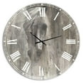 thumbnail image 1 of Designart 'Farmhouse Horse' Farmhouse wall clock, 1 of 4
