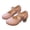 Pink, variant on Linfrsh Mary Janes Girls Dress Shoes Rhinestone Flower Girl Ballerina Ballet Flats Mary Jane Wedding Party School Shoes for Toddler Little Kid Big Kid(Black,Size2)