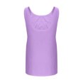 thumbnail image 7 of Qiopertar Cotton Sleeveless Dress for Women Casual Round Neck Pocket Dress Solid Color A-Line Comfy Summer Beach Vacation Travel Dress, Purple XXL, 7 of 7