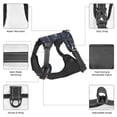 thumbnail image 5 of ZNDUO Aztec Ethnic Tribal Pattern Dog Harness, Adjustable Reflective Pet Harness with Dog Leash, 5 of 8