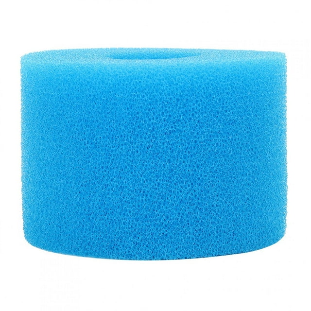 Washable Pool Filter Element Reusable Concentric Sponge Column for Swimming PoolBlue