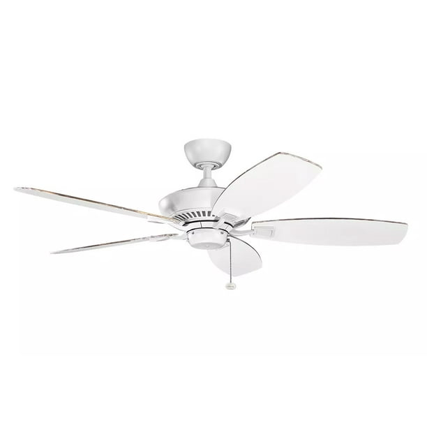 Kichler 300117 Canfield 52 5 Blade Ceiling Fan White Com Kichler 300117 Canfield 52 5 Blade, Canfield Ceiling Fan By Kichler