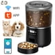 thumbnail image 2 of 4L Automatic Cat Feeder Pet Smart Cat Food Kibble Dispenser Timer Stainless Steel Bowl Auto Feeder For Cats Dog Accessories ShopWise Round, 2 of 10