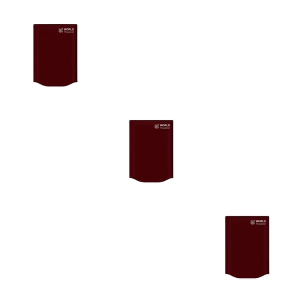 Funda de equipaje Moyic no tejida a prueba de polvo color Vino