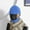 Blue, variant on Winter Knitted Mohair Ear Hats For Women&Men Warm Beanies Caps Outdoor Ski Balaclava Bib Earflap Bomber Cap Ladies Skullies Hat