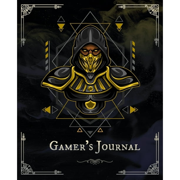Gamer's Journal RPG Role Playing Game Notebook Eternal Wizard Ninja