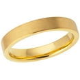 thumbnail image 3 of Jewelry Avalanche 4mm Pipe Cut Gold Tungsten Carbide Wedding Band Womens, Mens, size 5, 3 of 3