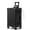 black, variant on Luggage Sets 2 Piece Aluminium Frame PC ABS Hardside with Spinner Wheels PC+ABS Suitcase with TSA Lock 20 28 inch Zipperless Luggage Silver